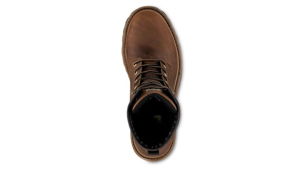 Irish Setter Mesabi 83834 Mens Logger Boot w/ Safety Toe, 8 in Height, Waterproof, Leather, D Medium Width, Brown, 11.5, 83834D 115