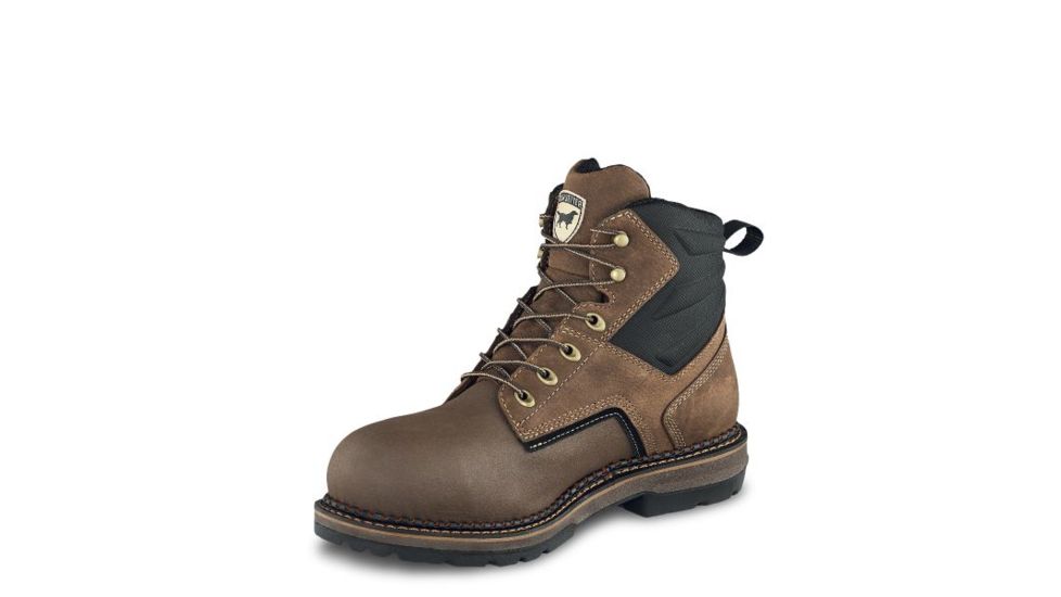 Irish Setter Ramsey 2.0 83648 Mens Boot w/ Safety Toe, 6 in Height, Waterproof, Hazelnut Voyageur Leather, EE Extra Wide Width, Brown, 11.5, 83648E2115