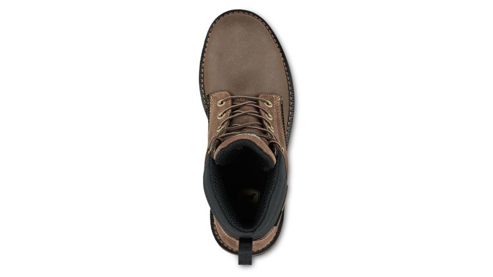 Irish Setter Ramsey 2.0 83648 Mens Boot w/ Safety Toe, 6 in Height, Waterproof, Hazelnut Voyageur Leather, EE Extra Wide Width, Brown, 11.5, 83648E2115