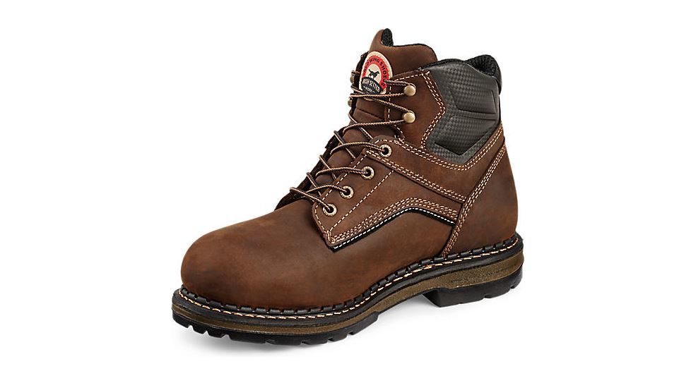 Irish Setter Ramsey 83600 Boot, 6 Inch, Aluminum Toe, Waterproof, EH Sole, Brown, 8 Wide 83600E2080