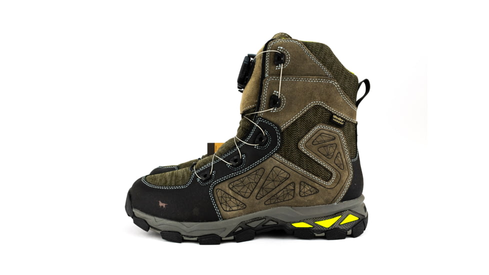 Irish Setter Ravine 2891 Boot - Men's, Leather, Waterproof, Medium, Brown/Lime Green Accents, 11, 02891D 110