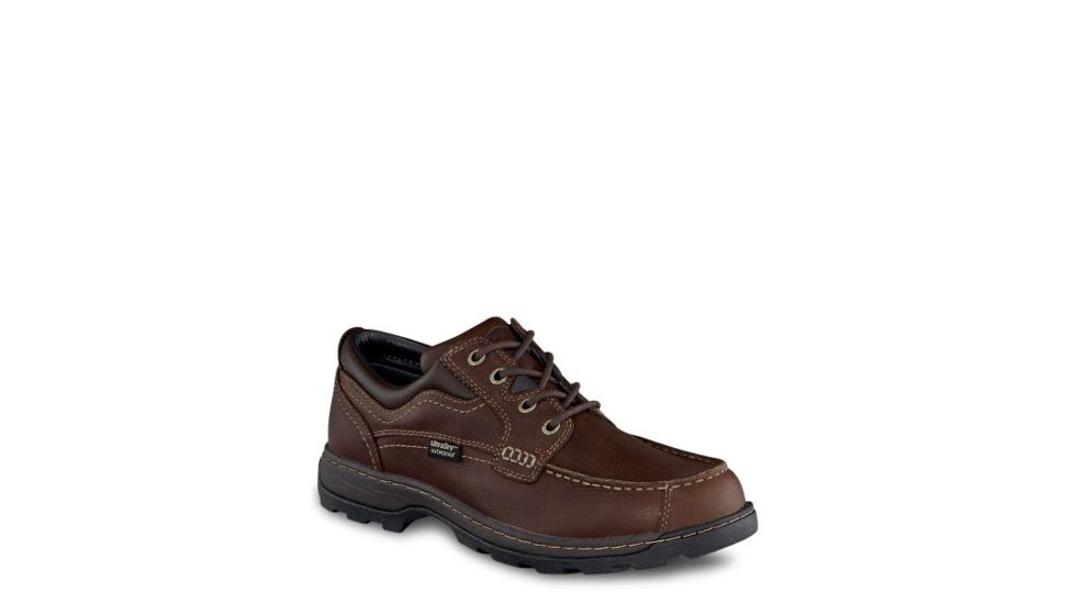 USED Irish Setter Soft Paw 3874 Mens Oxford Shoe, Waterproof, Leather, D Medium Width, Brown, 10.5, 03874D 105, EDEMO1