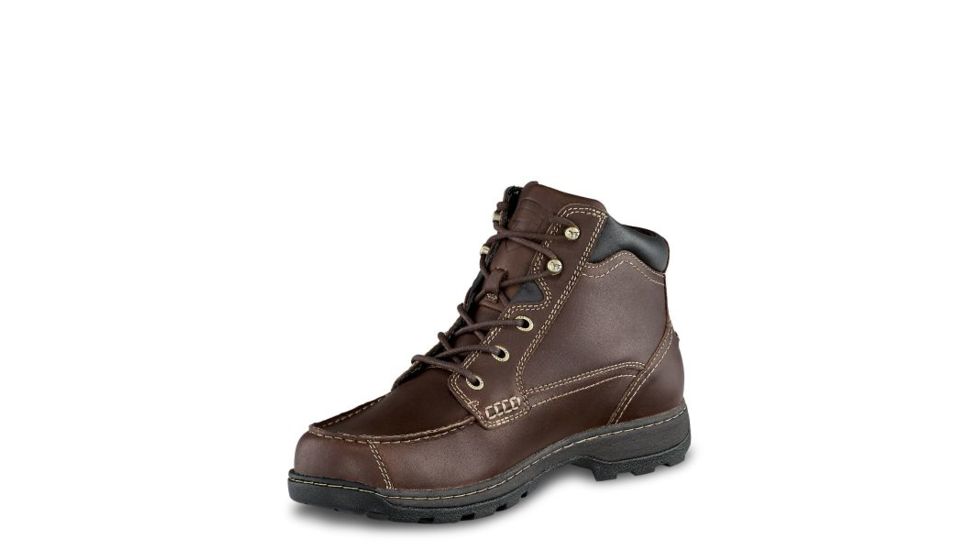 Irish Setter Soft Paw 3875 Mens Chukka Boot, Waterproof, Leather, D Medium Width, Brown, 9.5, 03875D 095