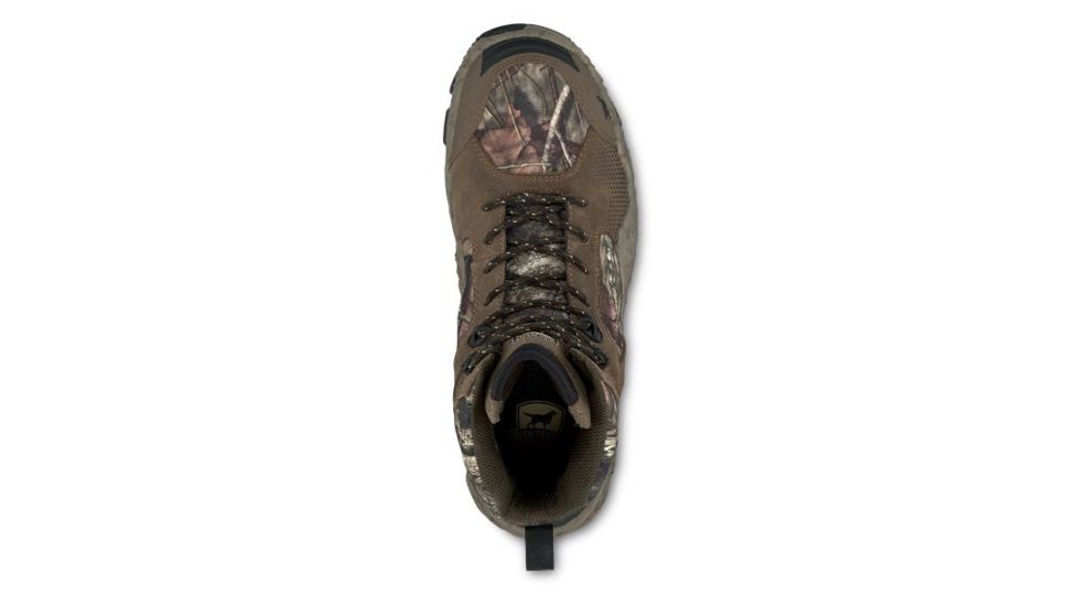 Irish Setter VaprTrek 2837 Mens Boot, 8 in Height, Waterproof, Leather, EE Extra Wide Width, Mossy Oak Break-up Country, 11, 02837E2110