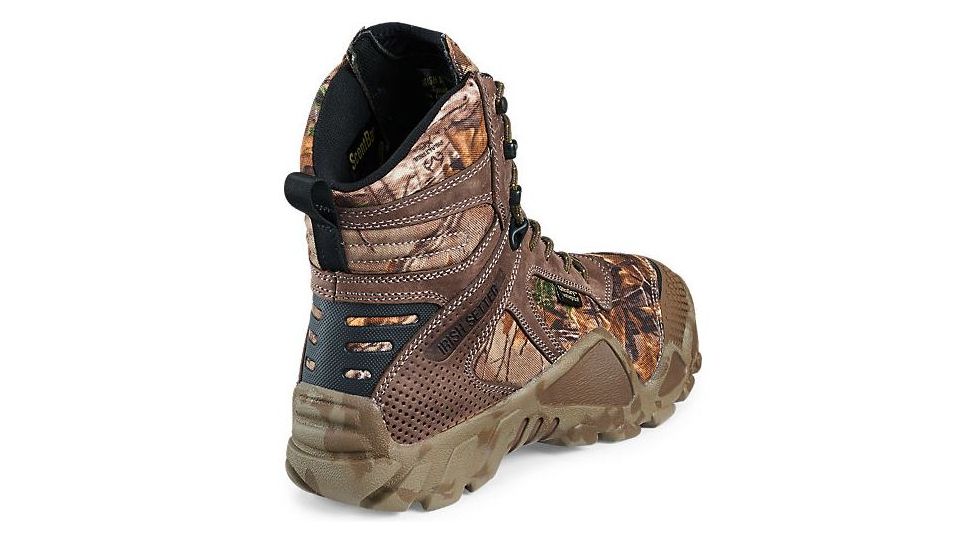 Irish Setter VaprTrek 2870 Boot, 8 Inch, Waterproof, Brown / Realtree Xtra CAMO, 8.5 Medium 02870D 085