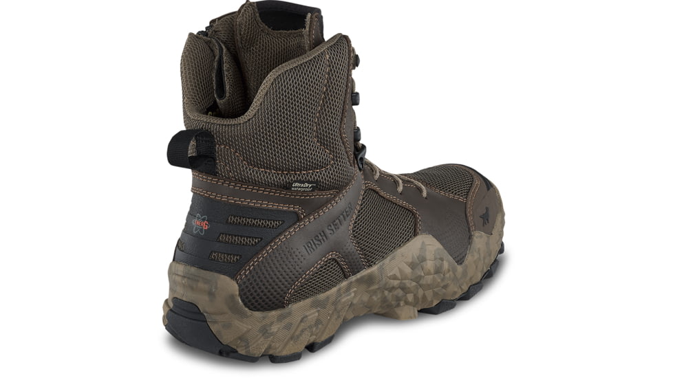 Irish Setter VaprTrek Side-Zip 2867 Hunting Boot - Mens, Brown, 11.5 D, 02867D 115