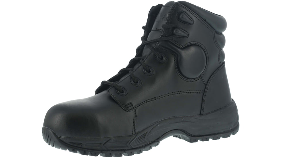 Iron Age Mens Ground Finish 6in Steel Toe Sport Boots, Black, 6, IA5150-BLACK-6-MENS-M