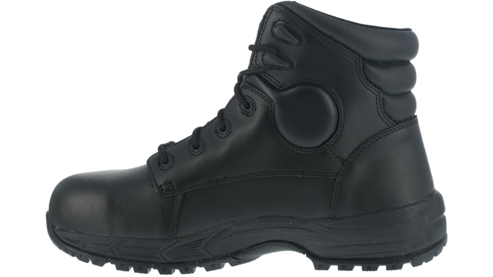 Iron Age Mens Ground Finish 6in Steel Toe Sport Boots, Black, 6, IA5150-BLACK-6-MENS-M