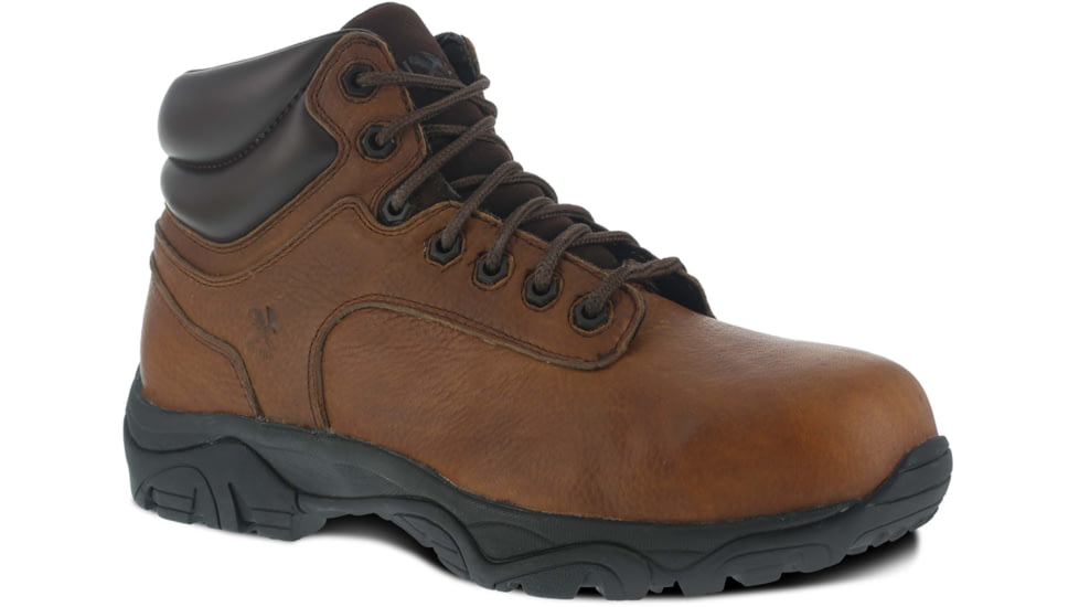 Iron Age Mens Trencher 6in Work Boots, Brown, 12, IA5002-BROWN-12-MENS-M