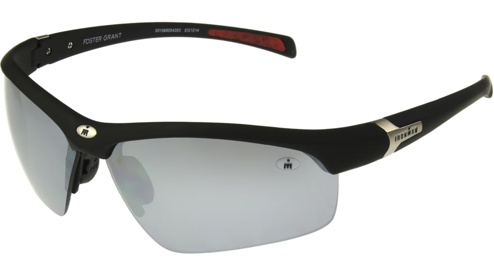 Ironman Principle Sunglasses, Black Frame, Smoke Grey Lens, 10263981.CGR