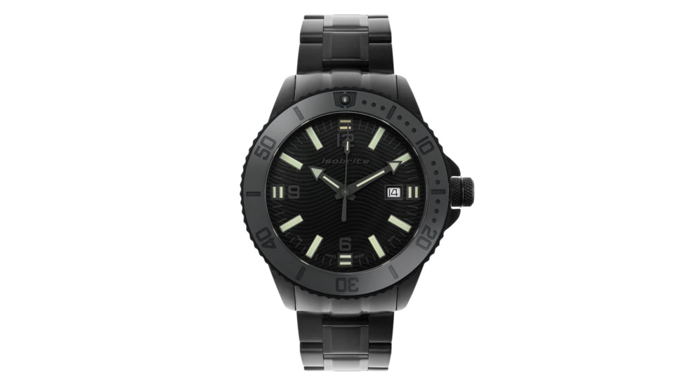 Isobrite Naval T100 Tritium Illuminated Watch, Destroyer, Stainless Steel, ISO1203