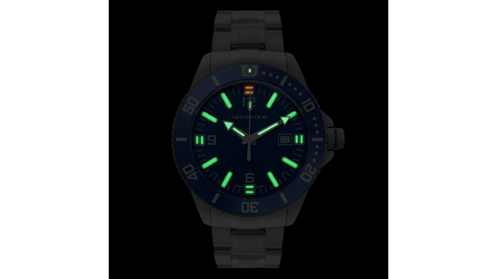 Isobrite ISO1211 Naval Series T100 Tritium Illuminated Watch, Amphibian Edition - ISO1211