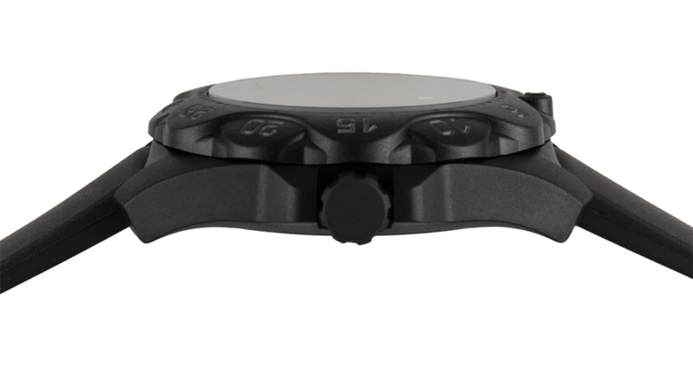 Isobrite Thin Blue Line T100 Tritium Mid-Size Watch, Black/Gray, 39.5mm, ISO3006