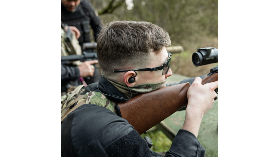 ISOtunes Sport Advance BT 2.0 Protective Ear Plugs, 26 dB, 1 Pair, OD Green, Universal, IT-36B