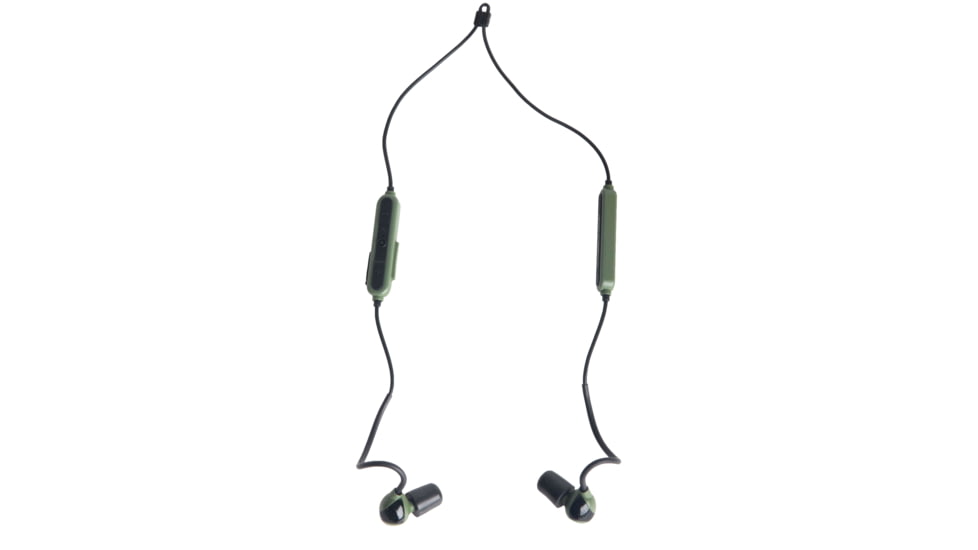 ISOtunes Sport ADVANCE BT Tactical Earbuds with Bluetooth, 26 NRR, OD Green, IT-36