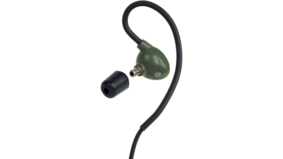 ISOtunes Sport ADVANCE BT Tactical Earbuds with Bluetooth, 26 NRR, OD Green, IT-36