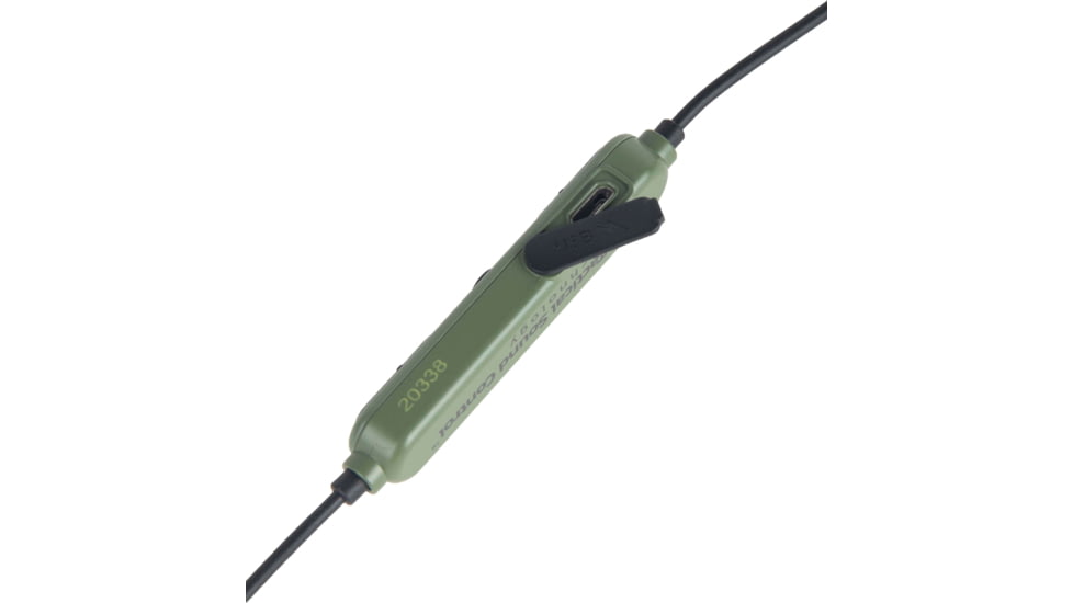 ISOtunes Sport ADVANCE BT Tactical Earbuds with Bluetooth, 26 NRR, OD Green, IT-36