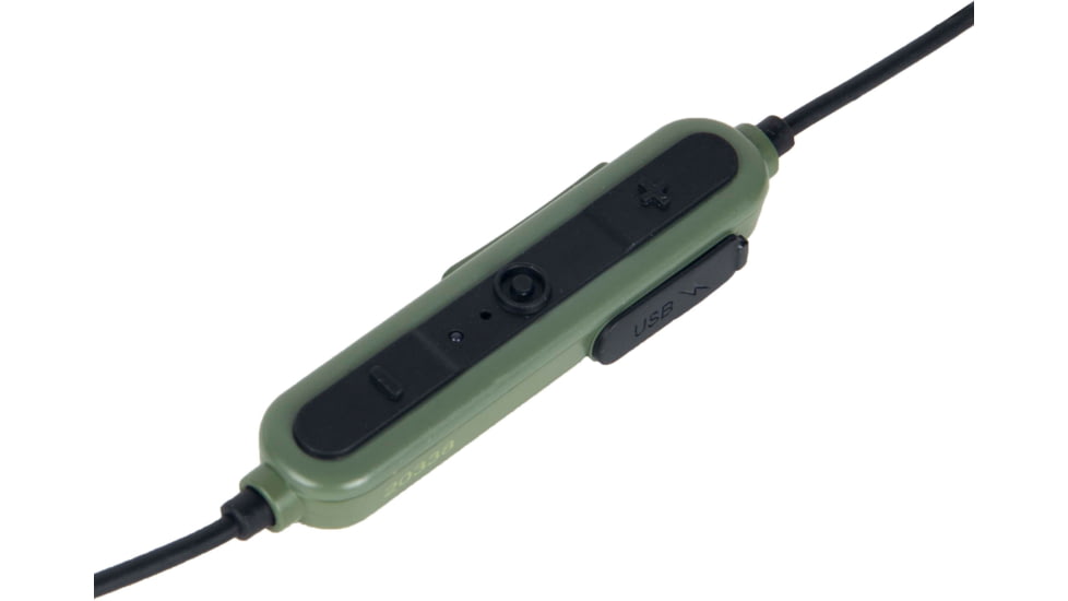 ISOtunes Sport ADVANCE BT Tactical Earbuds with Bluetooth, 26 NRR, OD Green, IT-36