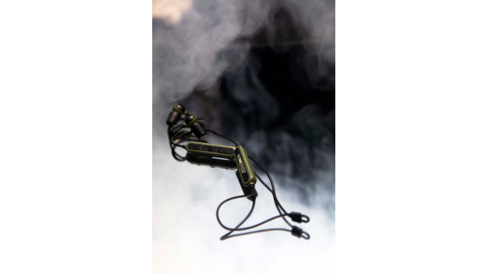 ISOtunes Sport ADVANCE BT Tactical Earbuds with Bluetooth, 26 NRR, OD Green, IT-36