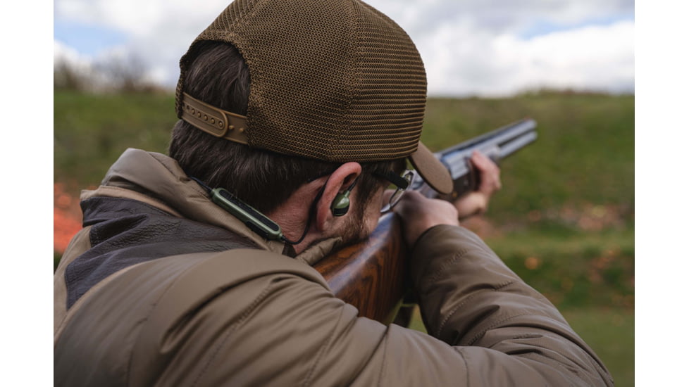 ISOtunes Sport ADVANCE BT Tactical Earbuds with Bluetooth, 26 NRR, OD Green, IT-36