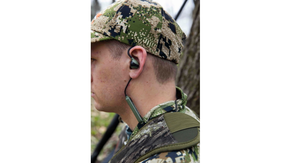 ISOtunes Sport ADVANCE BT Tactical Earbuds with Bluetooth, 26 NRR, OD Green, IT-36