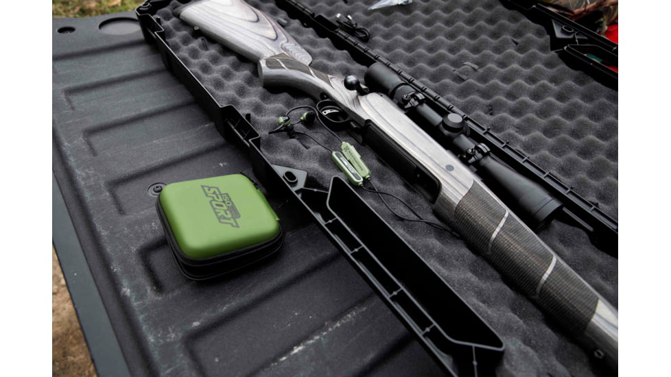 ISOtunes Sport ADVANCE BT Tactical Earbuds with Bluetooth, 26 NRR, OD Green, IT-36