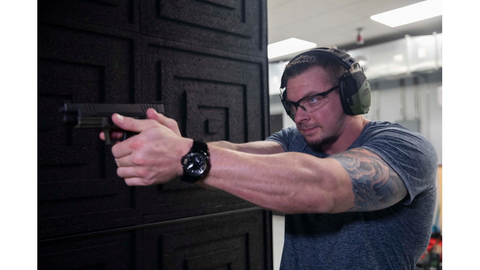 ISOtunes Sport Defy Tactical Ear Muff with Bluetooth, 25dB, IT-32