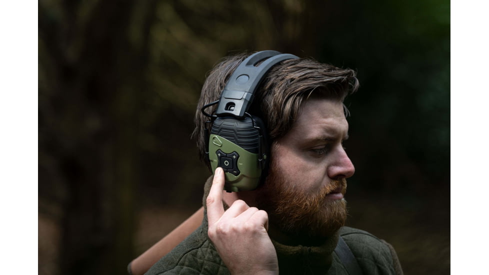 ISOtunes Sport Defy Tactical Ear Muff with Bluetooth, 25dB, IT-32