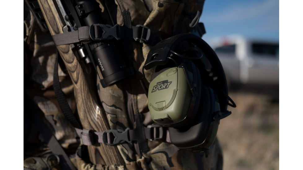 ISOtunes Sport Defy Tactical Ear Muff with Bluetooth, 25dB, IT-32