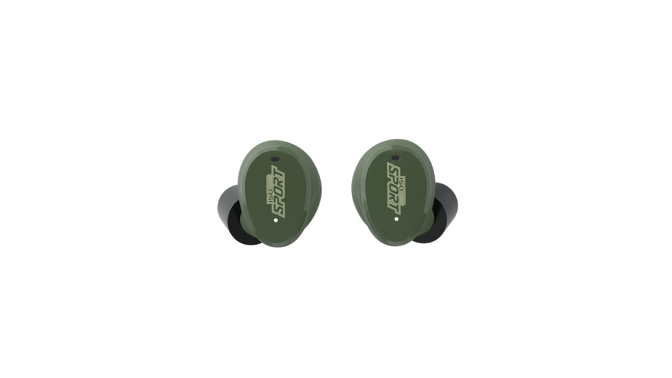 ISOtunes Sport INSTINCT Tactical Earbuds, OD Green, Universal, IT-94