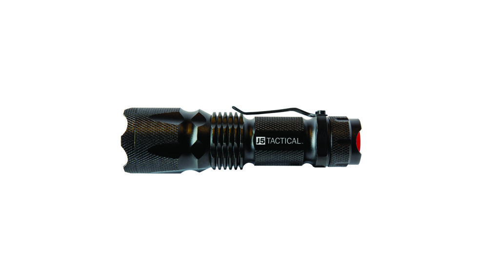J5-V1 PRO 300 Lumen Flashlight, Black