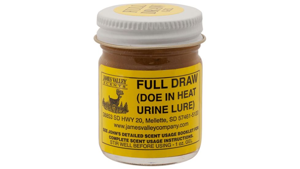 James Valley Gel Scents, Full Draw Rut Lure 1 oz. FULLDRGBL