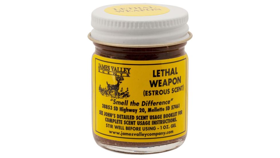 James Valley Gel Scents, Lethal Weapon Buck Lure 1 oz. 17467
