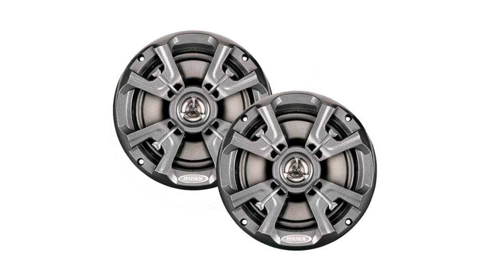 Jensen MSX60RVR 6.5" High Performance Coaxial Speaker - Pair Silver 42595