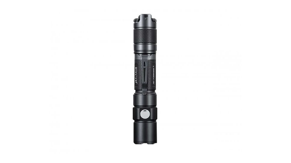 JETBeam Tactical Rechargeable LED Flashlight, 1300 Lumens, Black JETBEAM-TH15