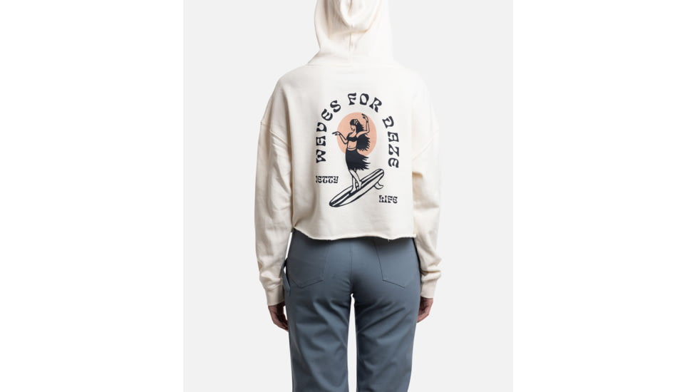 Jetty Alohaze Hoodie - Womens, Bone, 2XL, 29591