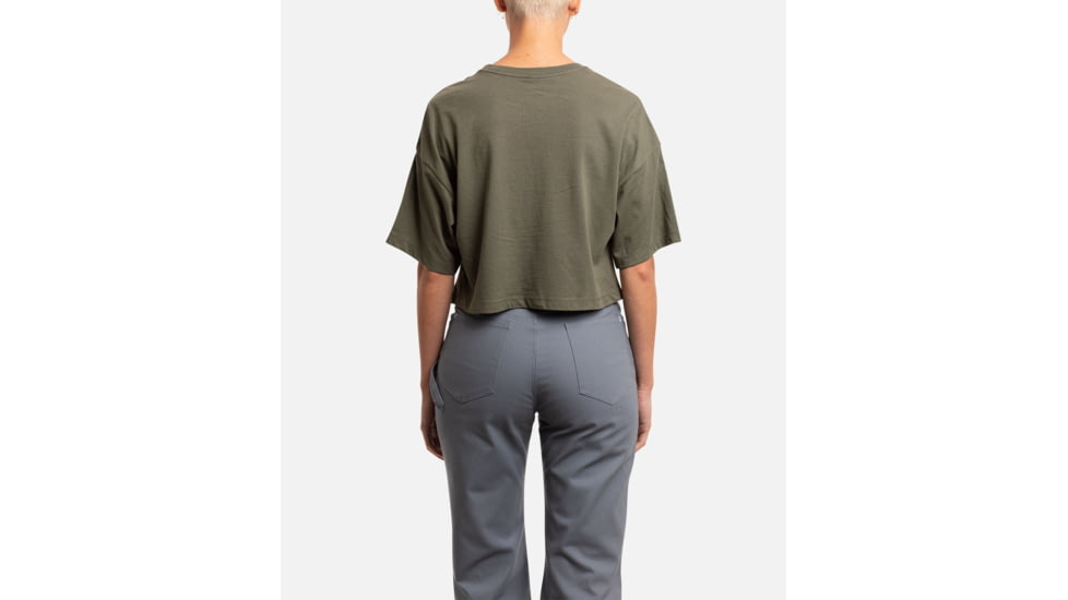 Jetty Aster Tee - Womens, Military, Medium, 26849