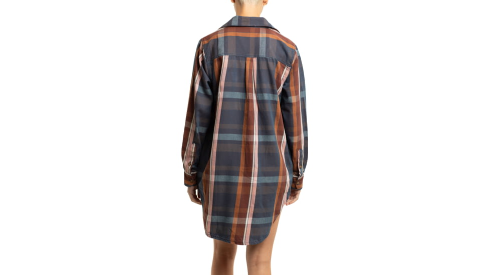 Jetty Bonita Flannel Dress - Womens, Patina, Medium, 27175