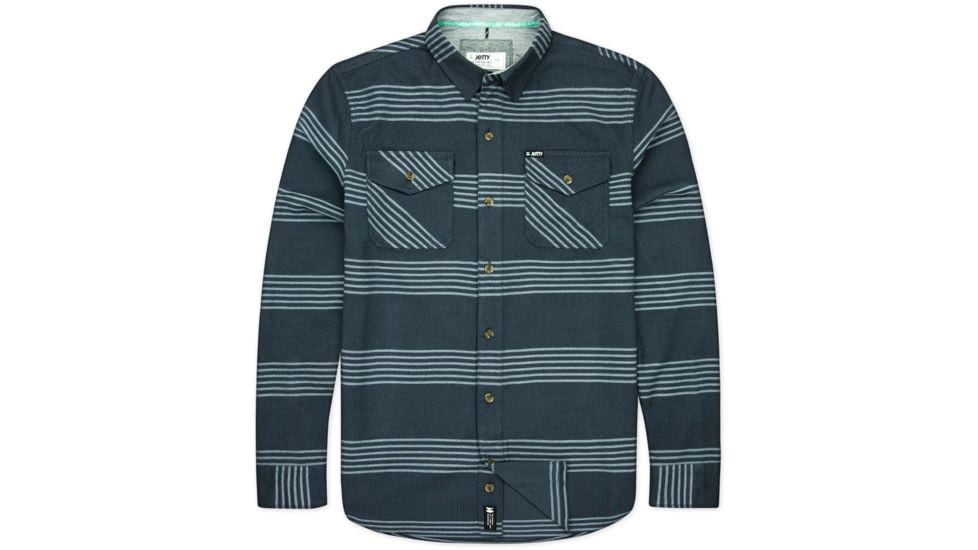 Jetty Essex Twill Shirt - Mens, Indigo, M, F21ESSE-MFIND-M