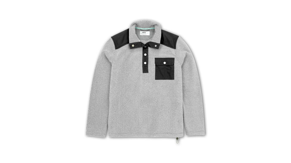 Jetty Pines Fleece Jacket - Mens, Grey, Large, 28501