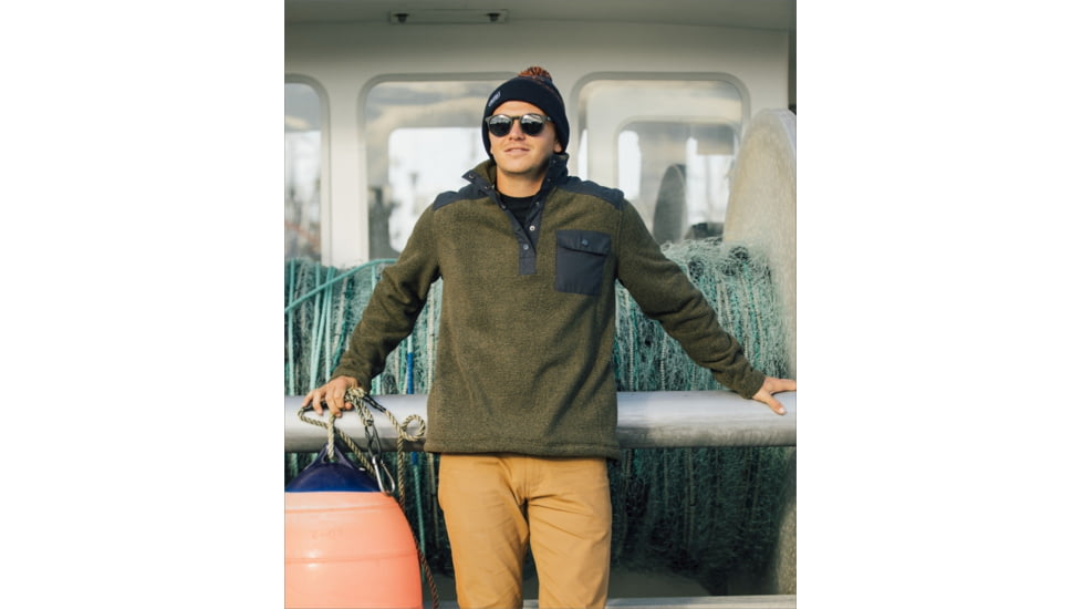 Jetty Pines Fleece Jacket - Mens, Navy, Large, 28511