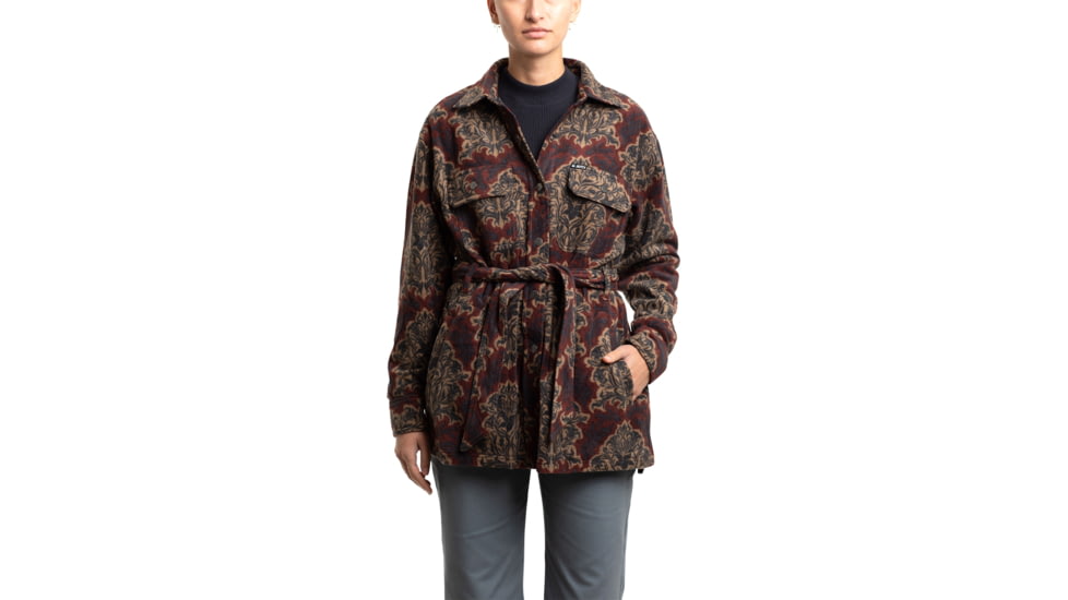 Jetty Tahoe Fleece Jacket - Womens, Oxblood, Medium, 27250