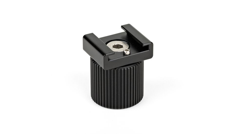 JOBY Cold Shoe PRO Aluminim Cold Shoe Adapter for Attaching Accessories, Black, JB01530