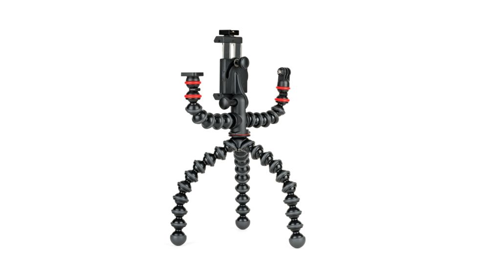 JOBY Gorilla Pod Mobile Rig Aluminum Tripod for Mobile Phone Video, Black, JB01533