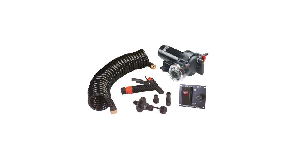 Johnson Pump AquaJet Washdown Kit 5.2GPM 12V w/Switch, 64534