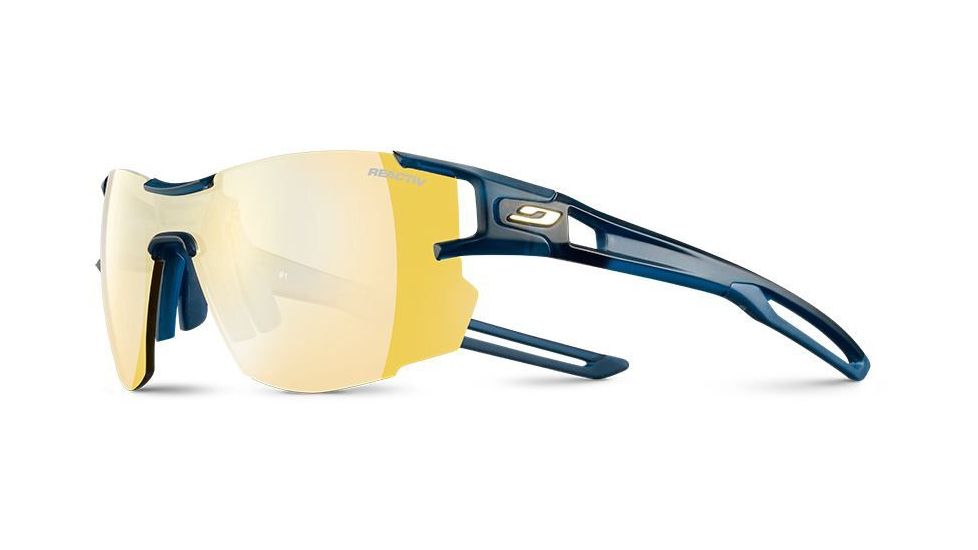 Julbo Aerolite Sunglasses Translucent Blue/Blue Frame with Zebra Light Lenses, J4963212