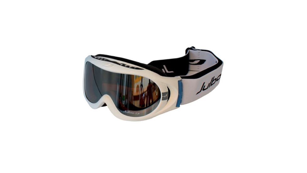 Julbo Astro Goggles - White/Black Frame, Cat 3 Orange 71512111