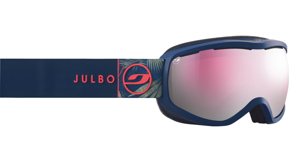 Julbo EQUINOX Goggles Bleu Tropical with Rose Lenses, Large J74912126