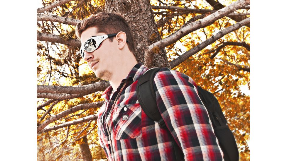 Julbo Explorer XL Mountain Sunglasses - White Frame, Spectron 4 Lenses - 335111