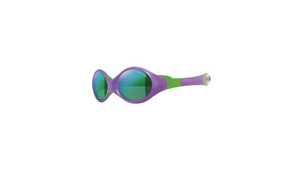 Julbo Looping 2 Kids Sunglasses, Violet/Green Frame w/Spectron 3CF Lenses 3321126